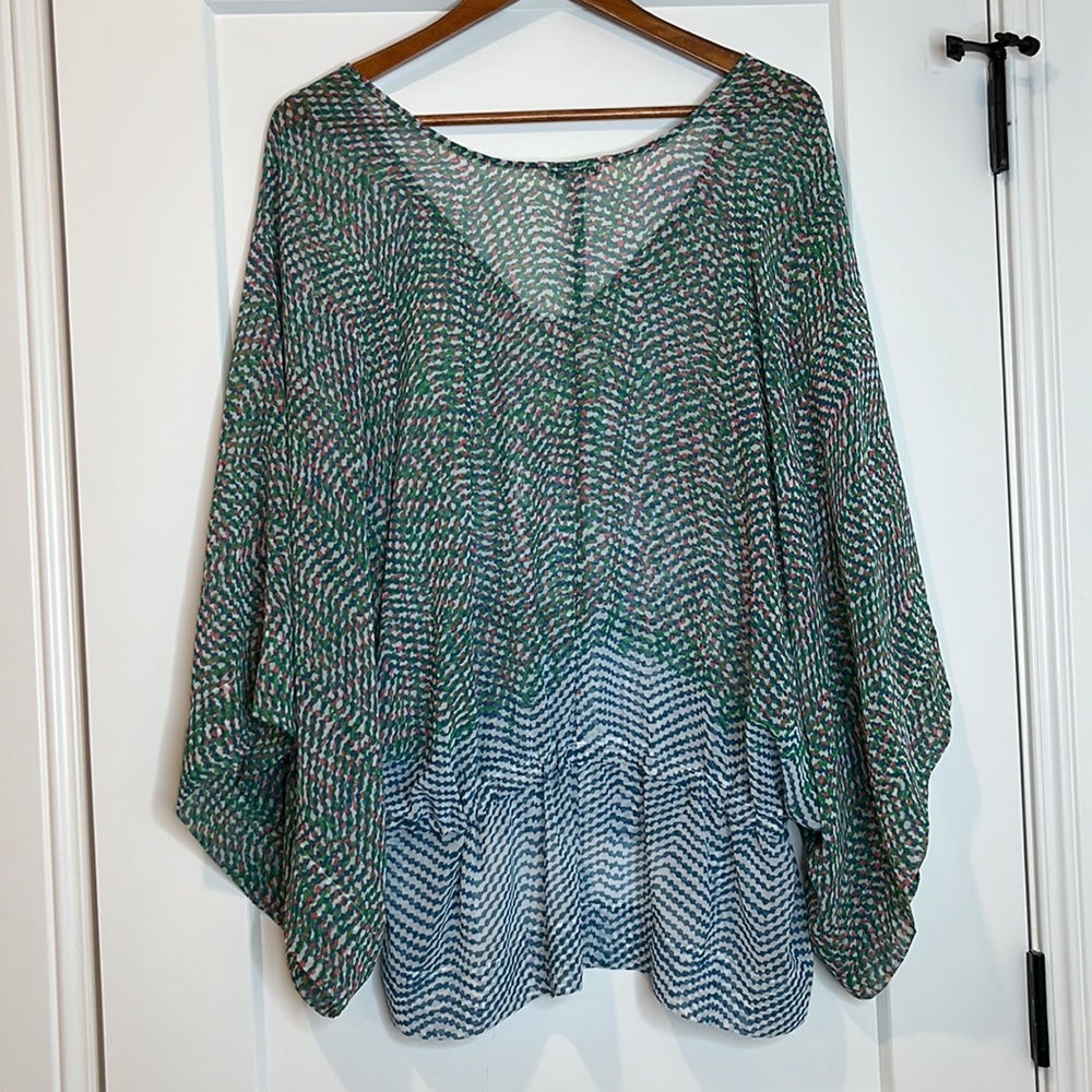 CAbi Multicolor Patterned Blouse - Picture 4 of 6